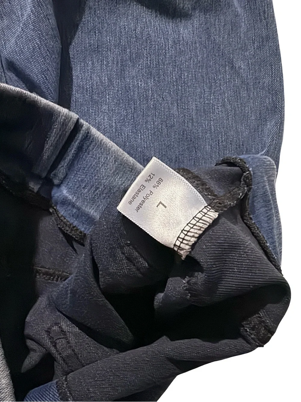 Source Unknown Dark Blue Leggings with Front Pockets